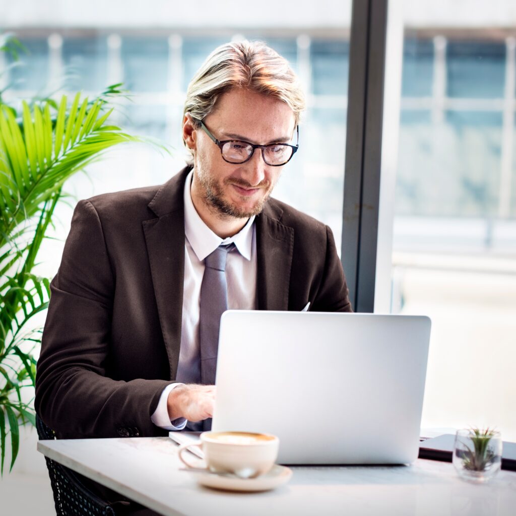 Businessman Working Thinking Business Concept
